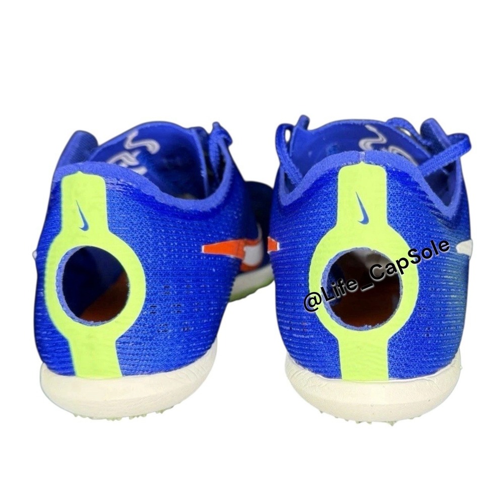 Men's 10 Nike Zoom Mamba 6 Track & Field Racer Blue Spikes DR2733-400 New - Picture 11 of 12